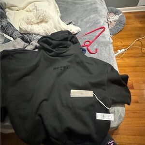 Essentials Charcoal Hoodie